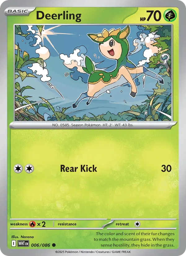 Card image of Deerling
