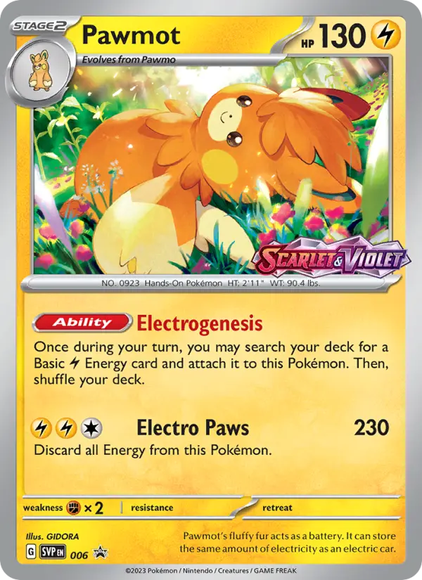 Card image of Pawmot