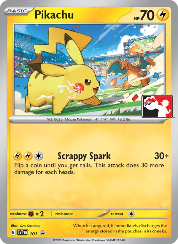 Card image of Pikachu