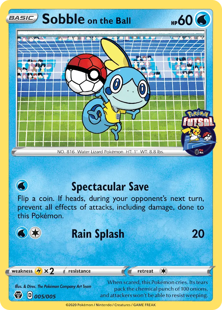 Card image of Sobble on the Ball