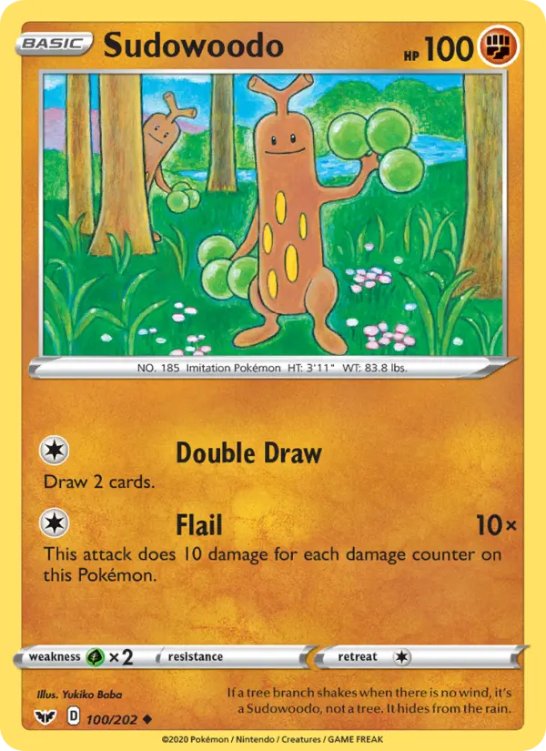 Card image of Sudowoodo