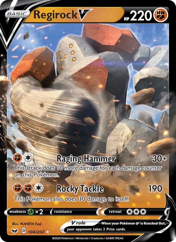 Card image of Regirock V