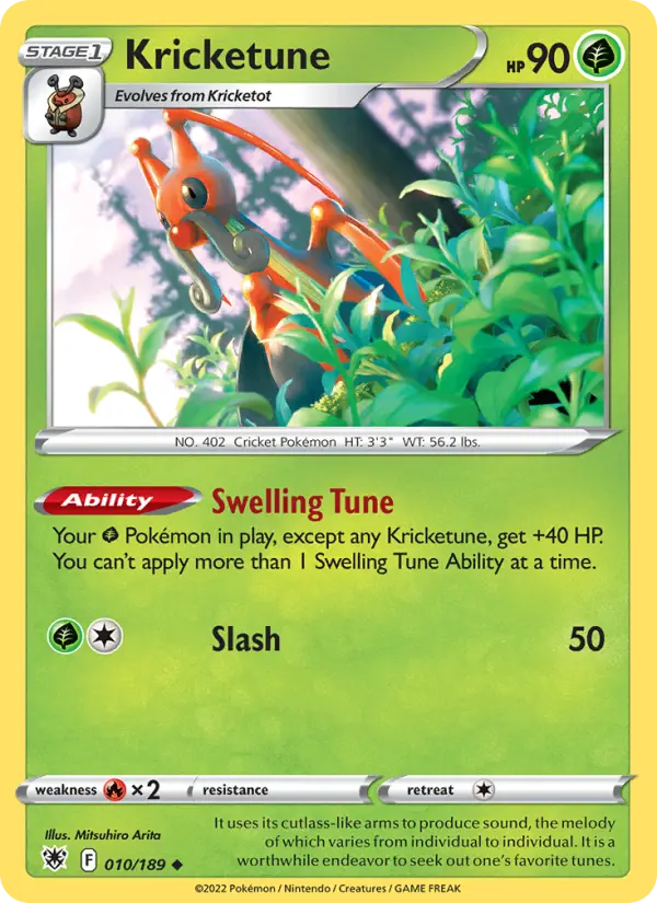 Card image of Kricketune
