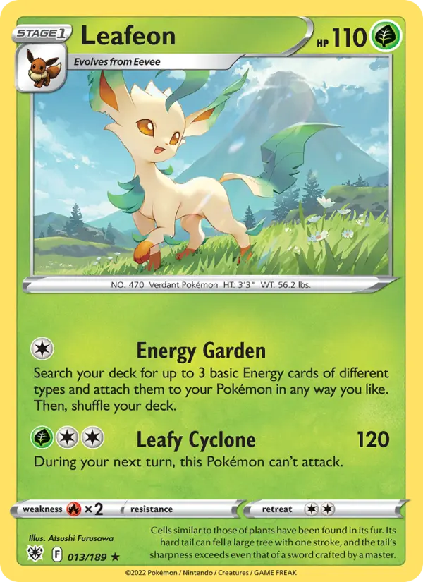 Card image of Leafeon