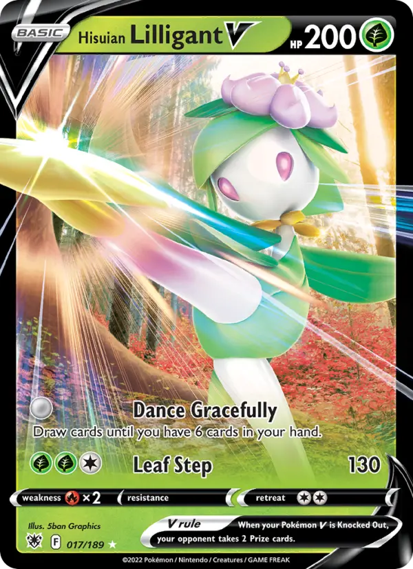 Card image of Hisuian Lilligant V