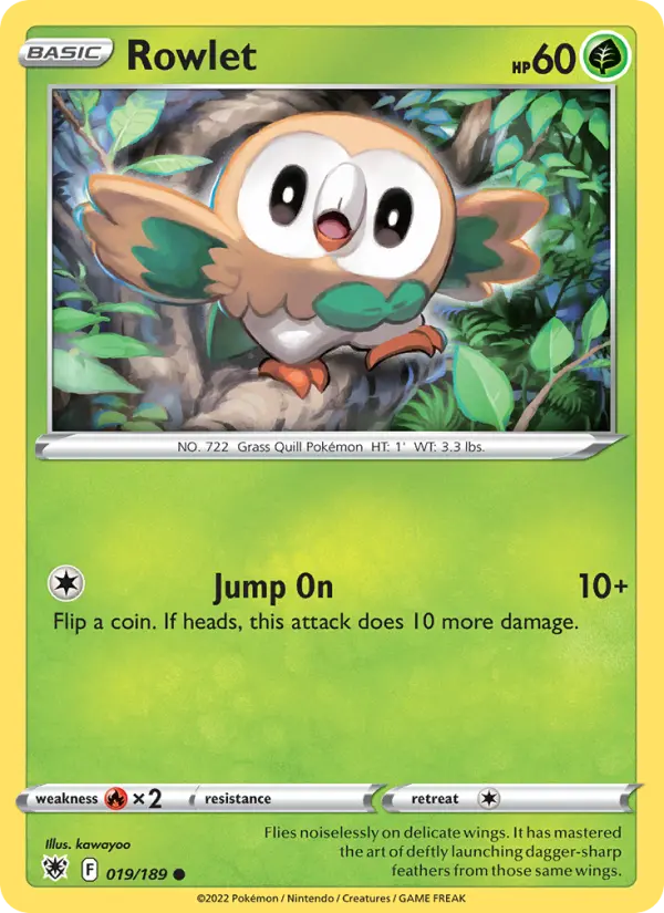 Card image of Rowlet