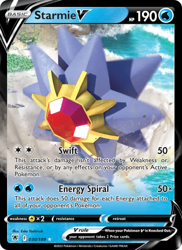 Card image of Starmie V