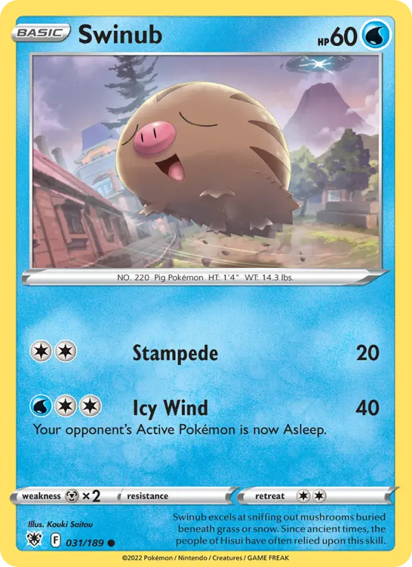Card image of Swinub
