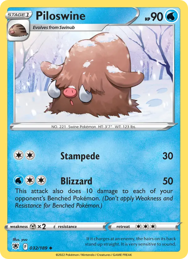 Card image of Piloswine