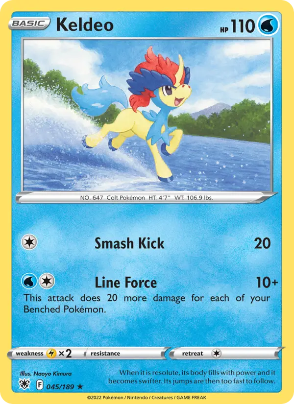 Card image of Keldeo