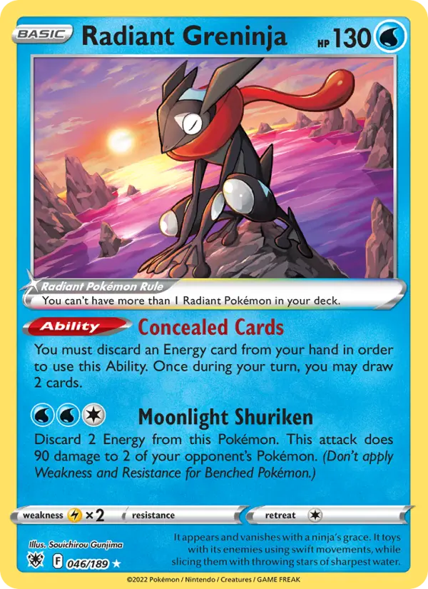 Card image of Radiant Greninja