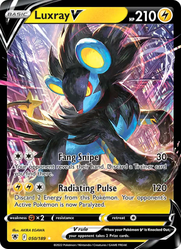 Card image of Luxray V