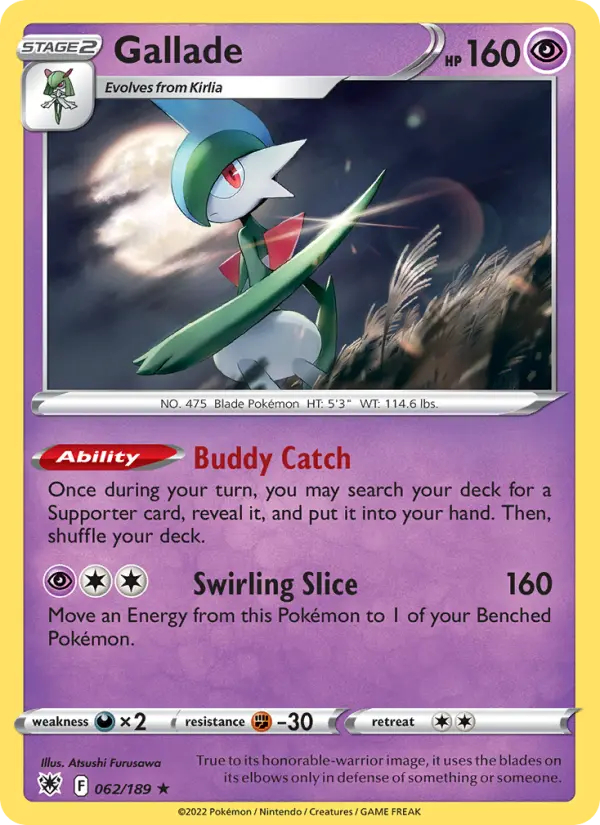 Card image of Gallade