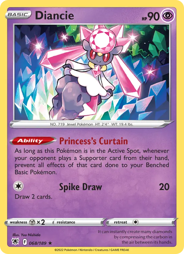 Card image of Diancie