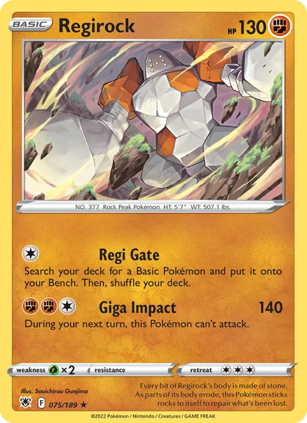 Card image of Regirock