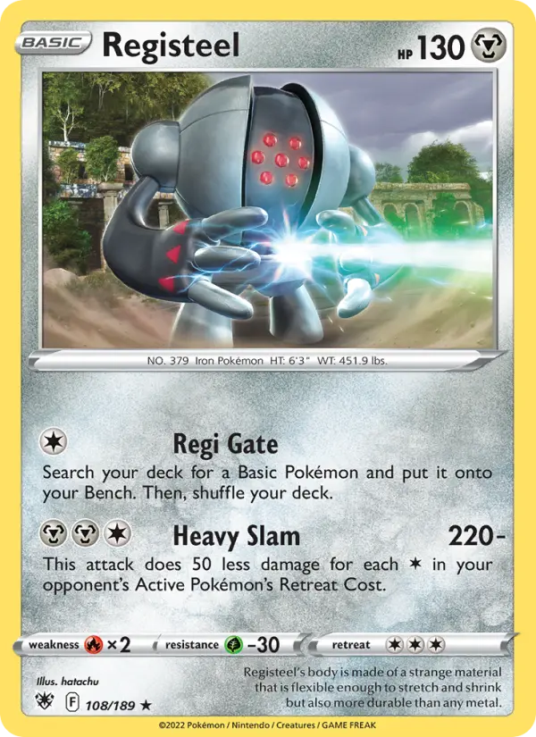 Card image of Registeel