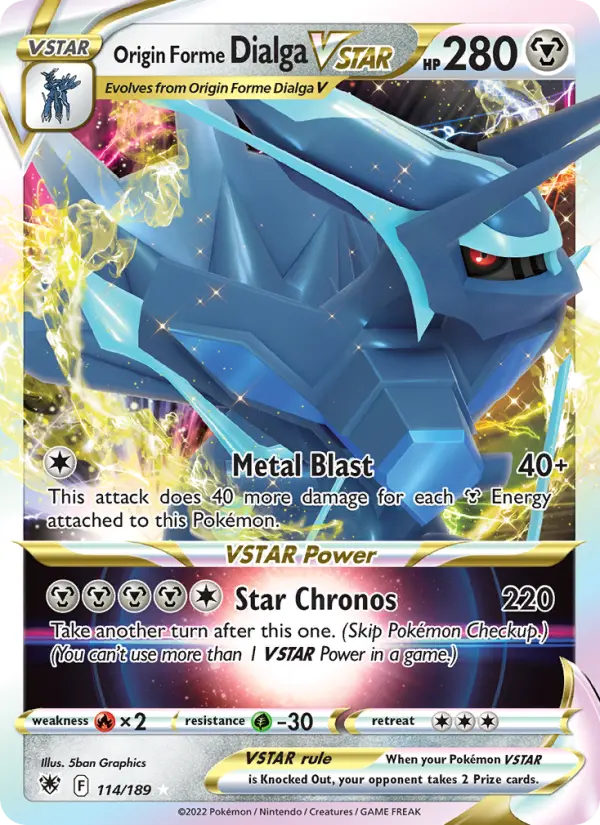 Card image of Origin Forme Dialga VSTAR