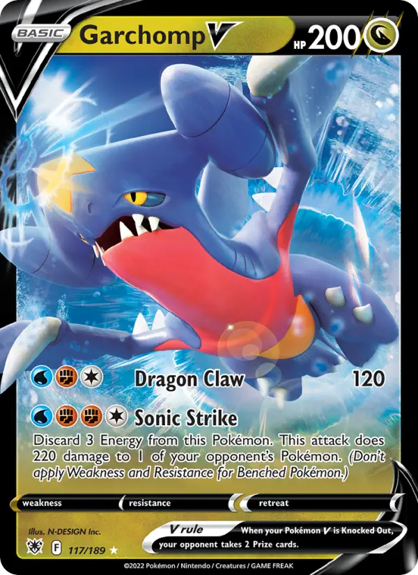 Card image of Garchomp V