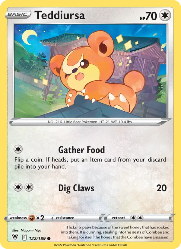 Card image of Teddiursa