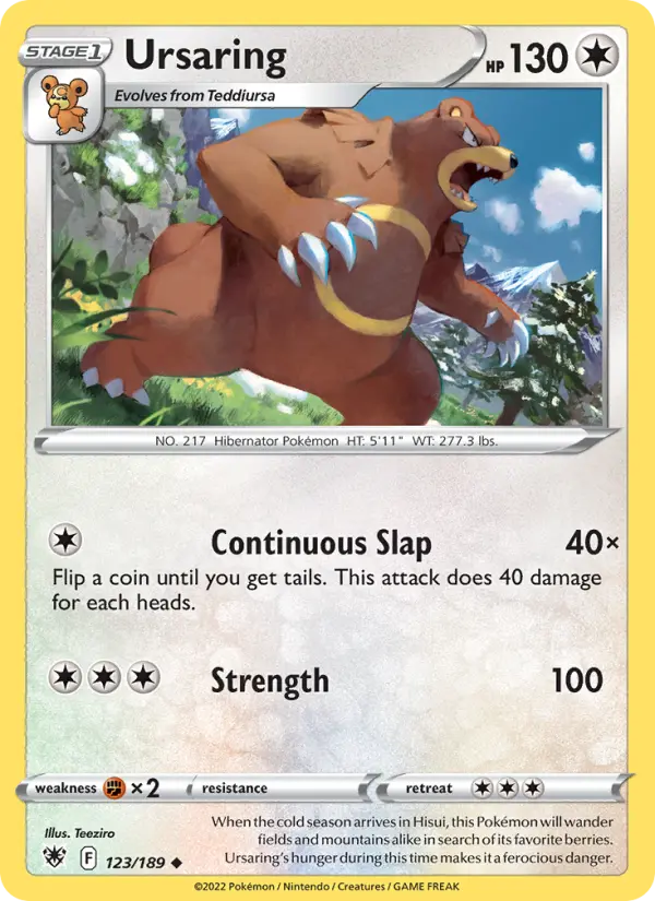 Card image of Ursaring