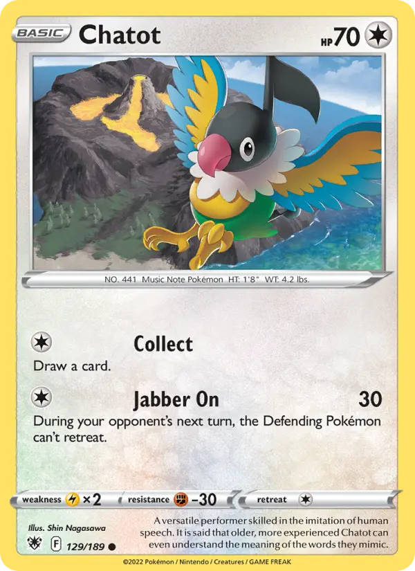 Card image of Chatot