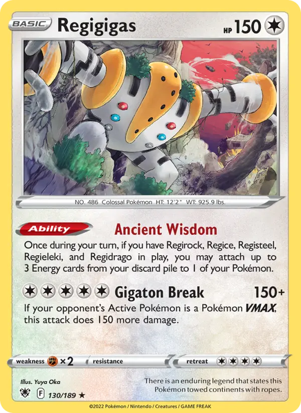 Card image of Regigigas