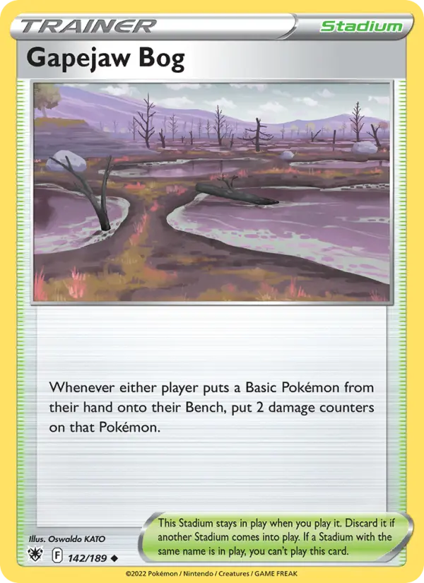 Card image of Gapejaw Bog