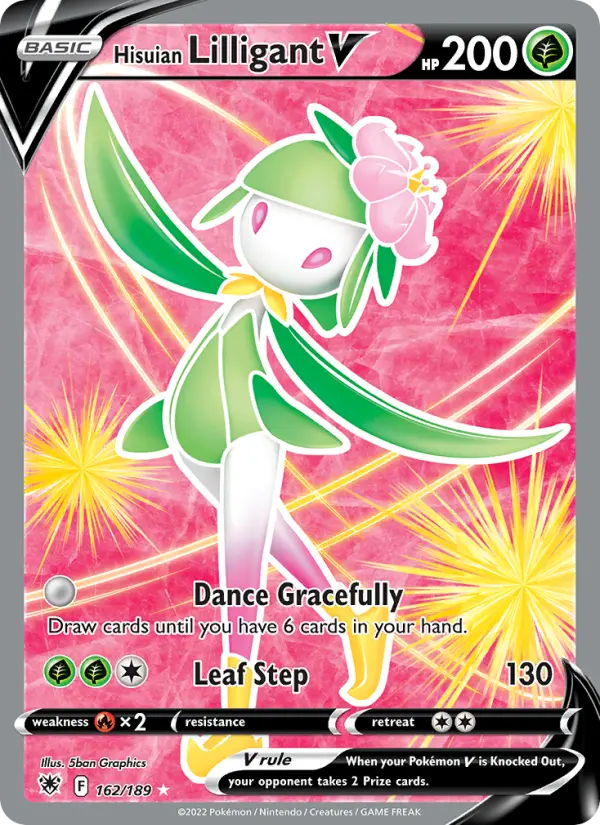 Card image of Hisuian Lilligant V