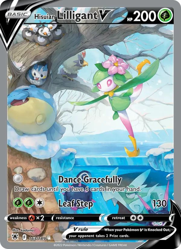 Card image of Hisuian Lilligant V