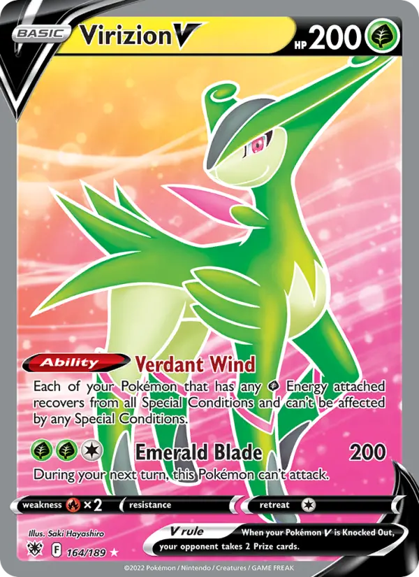 Card image of Virizion V