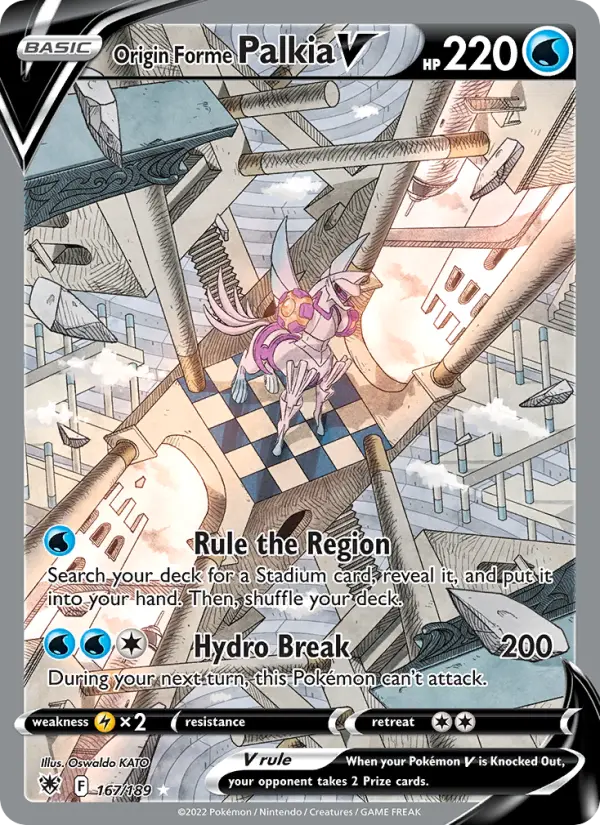 Card image of Origin Forme Palkia V