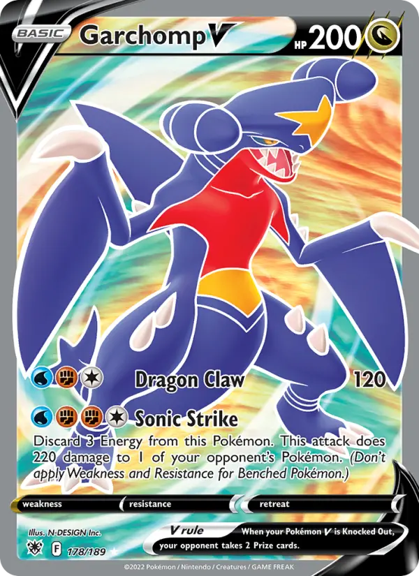 Card image of Garchomp V