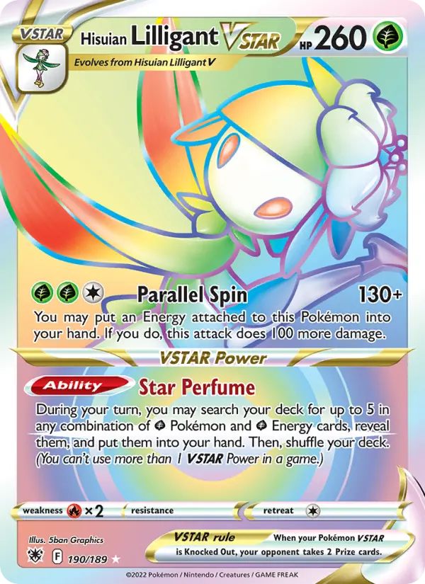 Card image of Hisuian Lilligant VSTAR