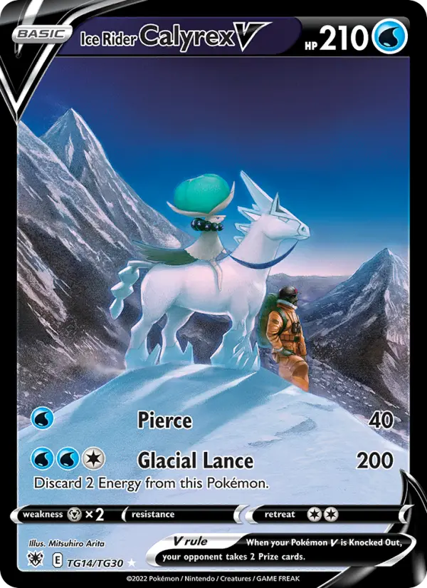 Card image of Ice Rider Calyrex V