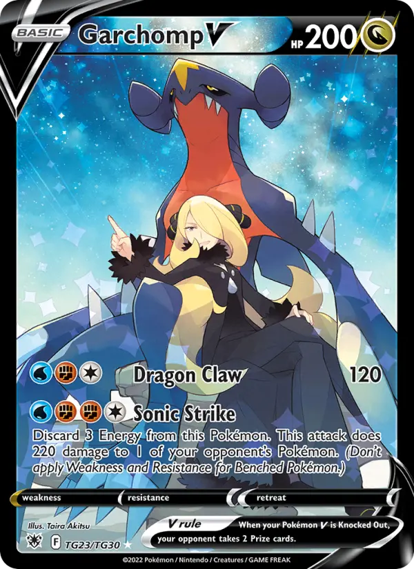 Card image of Garchomp V
