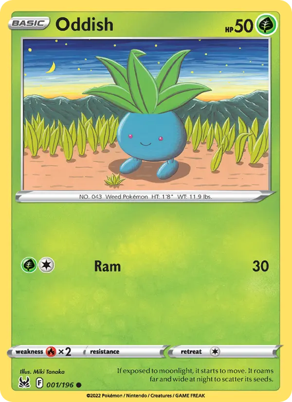 Card image of Oddish