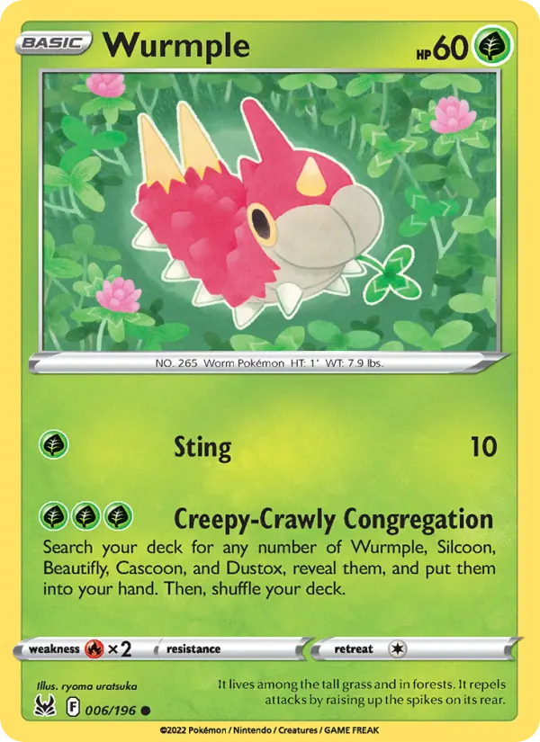 Card image of Wurmple
