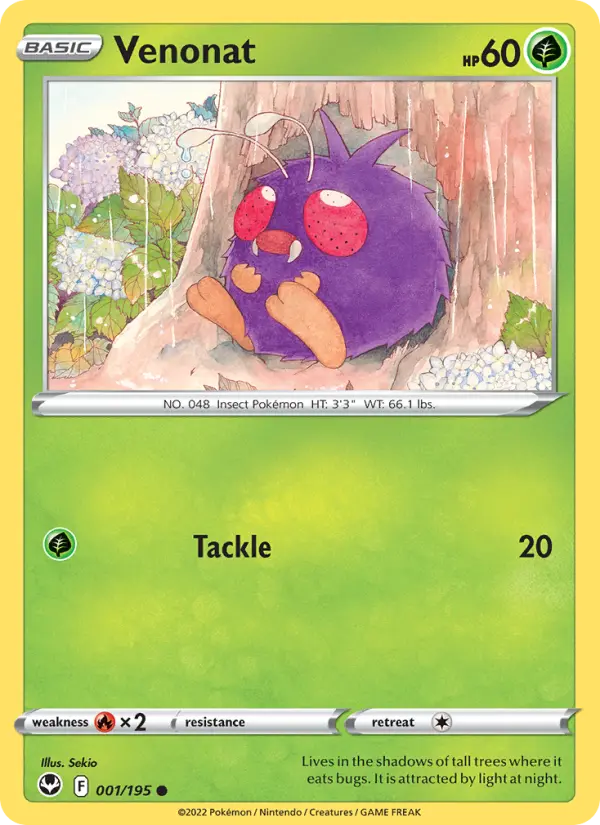 Card image of Venonat