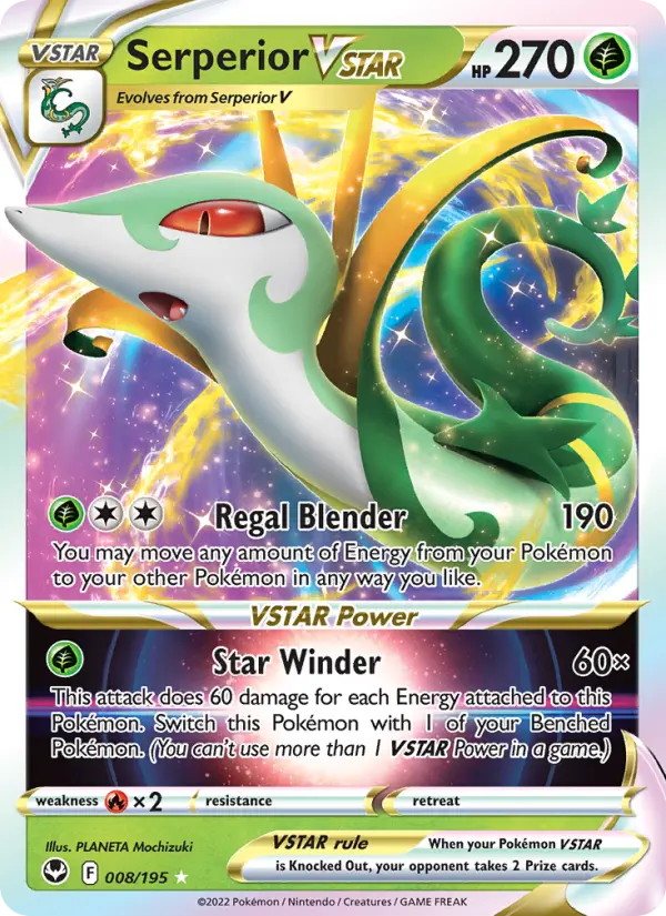 Card image of Serperior VSTAR