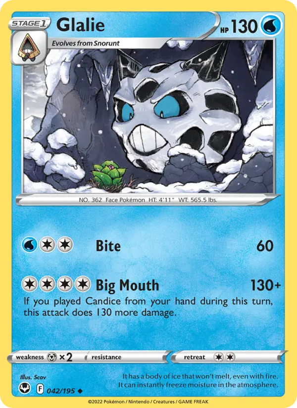 Card image of Glalie