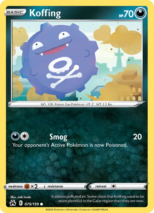 Card image of Koffing