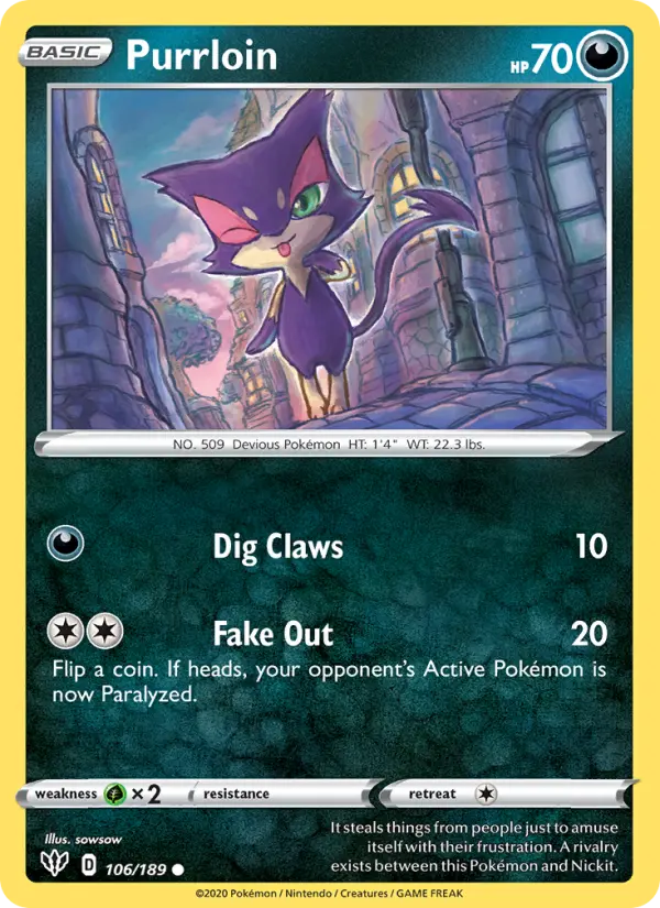 Card image of Purrloin