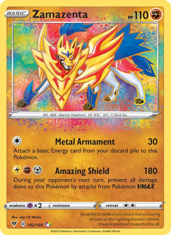 Card image of Zamazenta