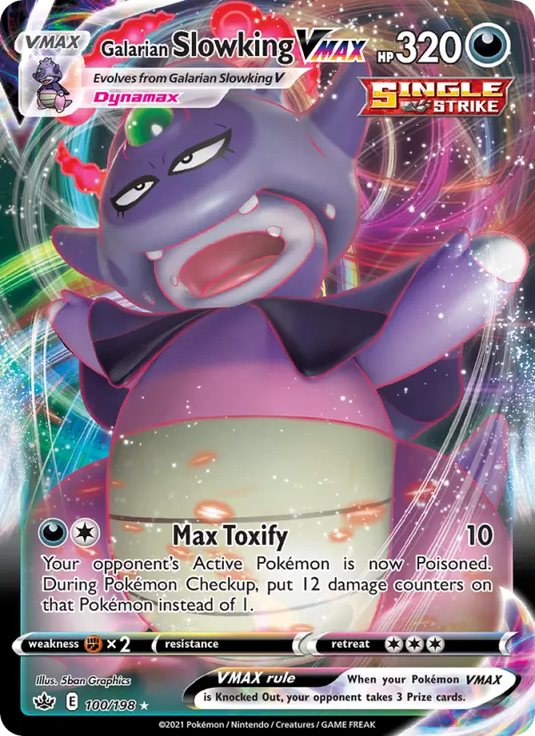 Card image of Galarian Slowking VMAX