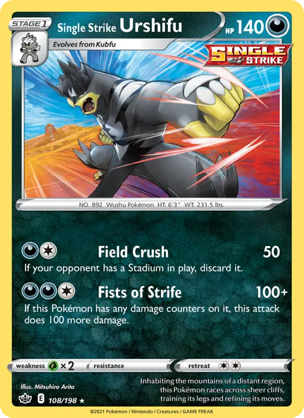 Card image of Single Strike Urshifu