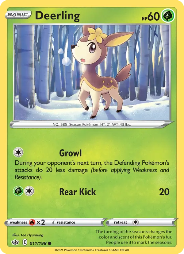 Card image of Deerling