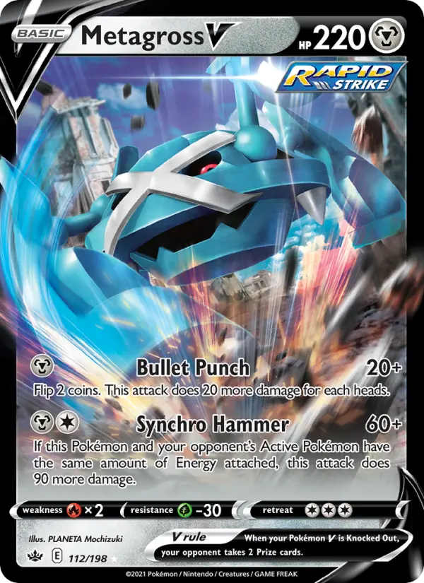 Card image of Metagross V