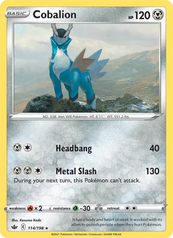 Card image of Cobalion