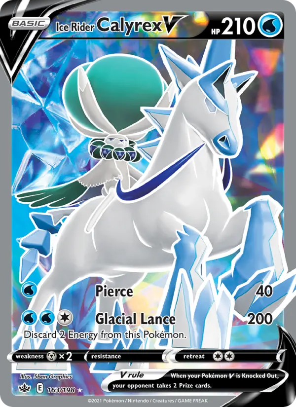 Card image of Ice Rider Calyrex V