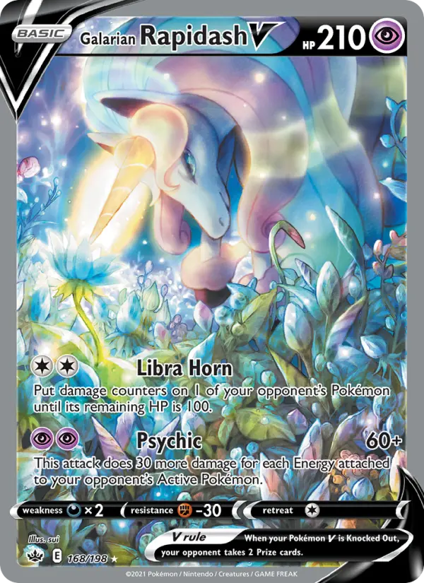 Card image of Galarian Rapidash V